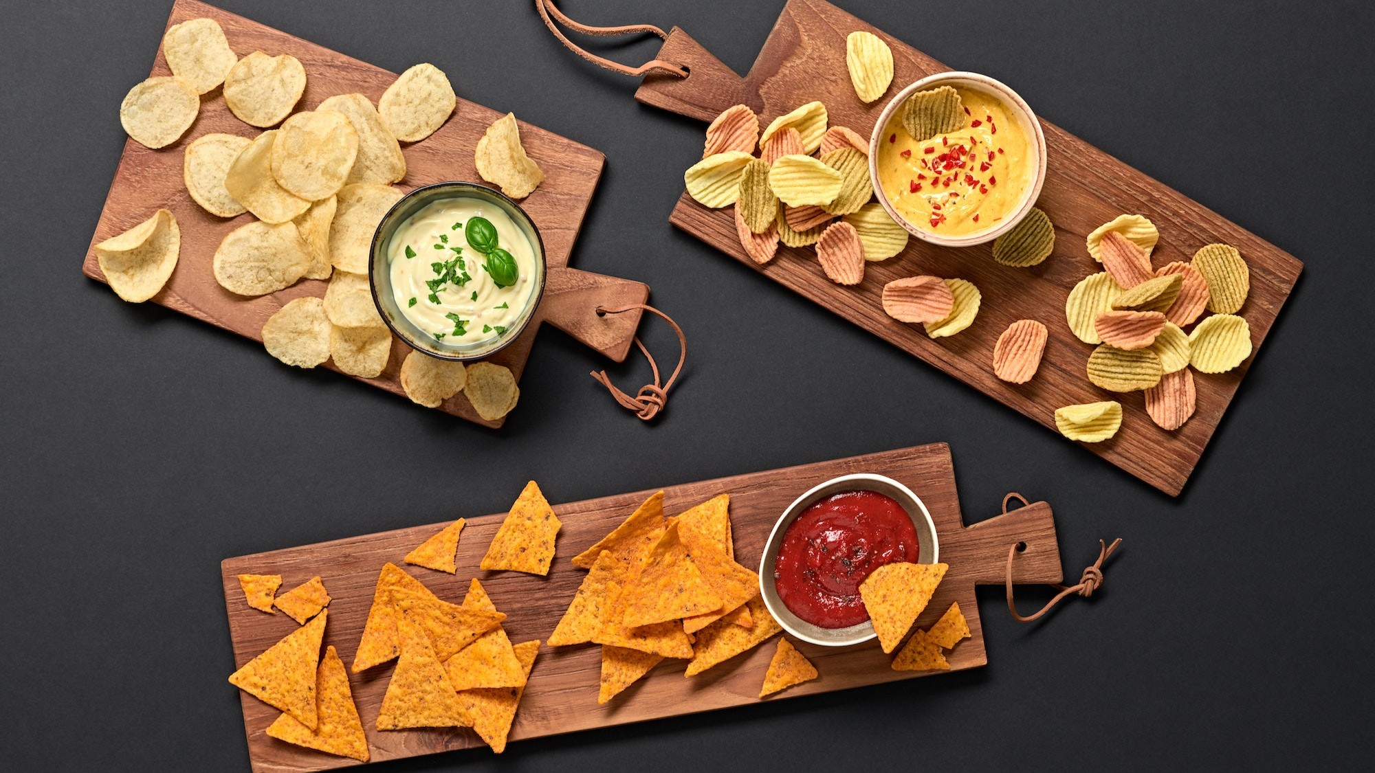 fried chips and nachos